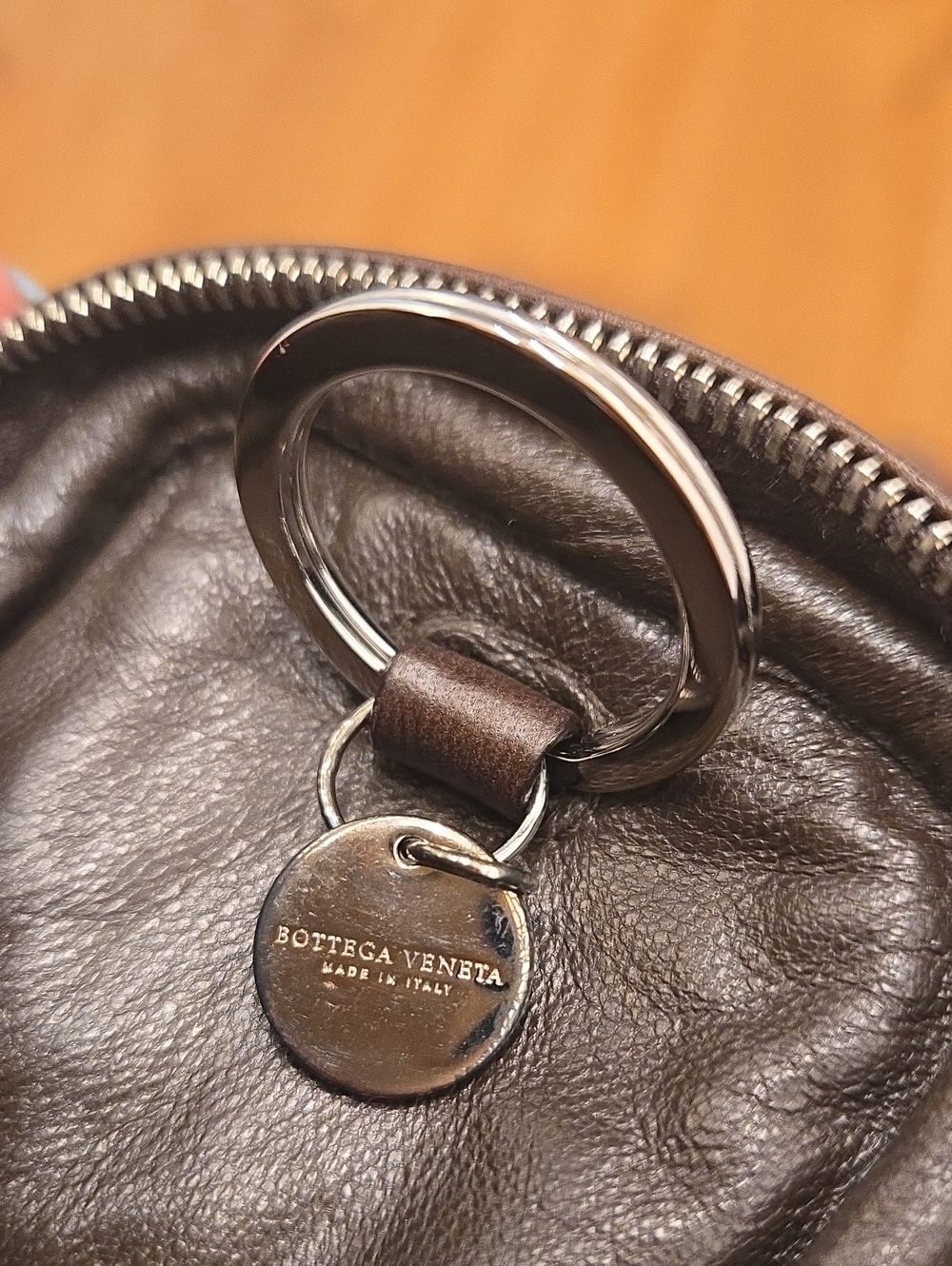 Bottega Veneta Brown Leather Nappa Intrecciato Small Capri Tote - Picture 10 of 12